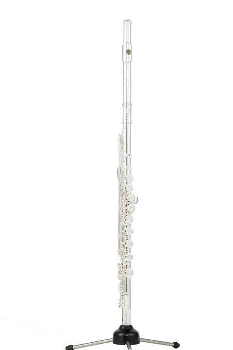Beginner 16-Key Nickel Silver Flute with Closed Holes and Offset G E Mechanism - premium flute for student orchestra and band