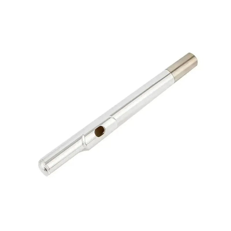 Beginner 16-Key Nickel Silver Flute with Closed Holes and Offset G E Mechanism - premium flute for student orchestra and band