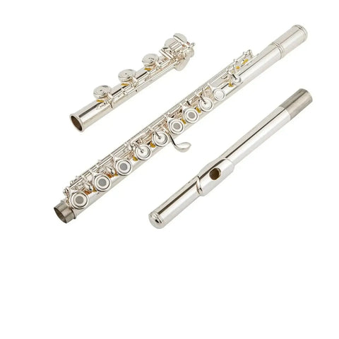 Beginner Kids 17-Key Open Hole Flute - Student Flute Instrument - premium flute for student orchestra and band