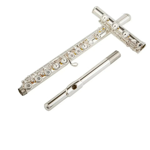 Beginner Kids 17-Key Open Hole Flute - Student Flute Instrument - premium flute for student orchestra and band