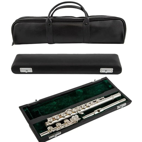 Beginner Kids 17-Key Open Hole Flute - Student Flute Instrument - premium flute for student orchestra and band