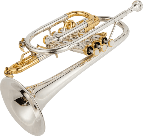 CR-8358 Bb Trigger Cornet - musical instrument for students and music education