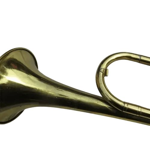 Clear Lacquered Brass bugle horn Instrument - musical instrument for students and music education