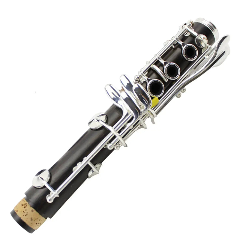 MCL-500S Ebony Bb Clarinet – Professional Black Clarinet for Beginners & Students - professional clarinet for music students and performers