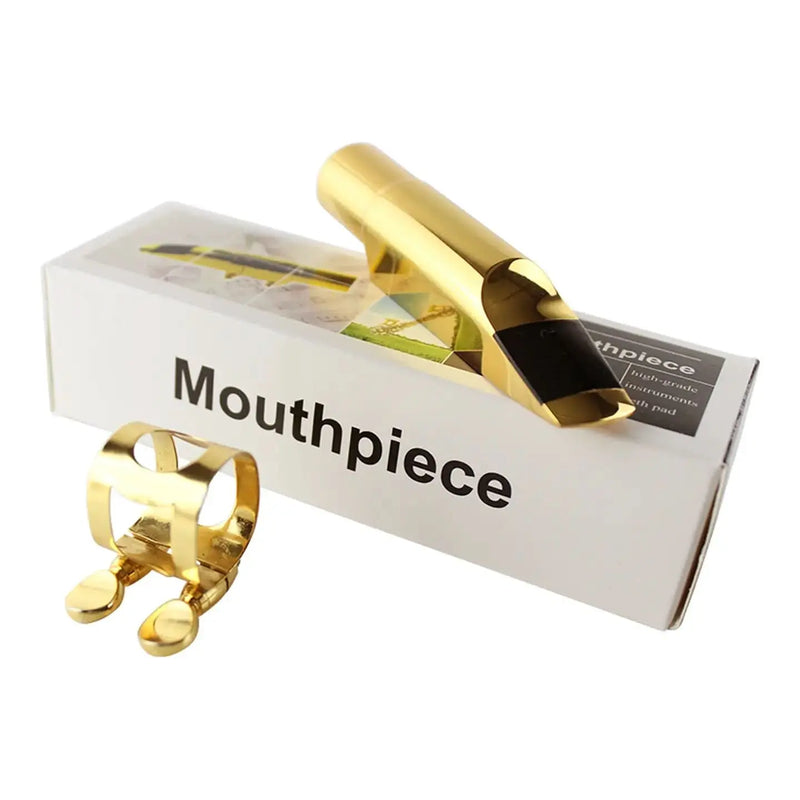 Metal Saxophone Mouthpiece for Soprano Alto Tenor Sax - alto/tenor saxophone for jazz band and student musicians