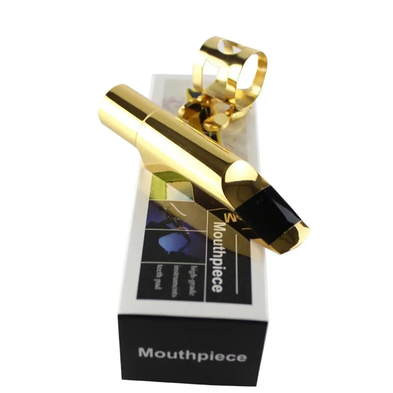 Metal Saxophone Mouthpiece for Soprano Alto Tenor Sax - alto/tenor saxophone for jazz band and student musicians