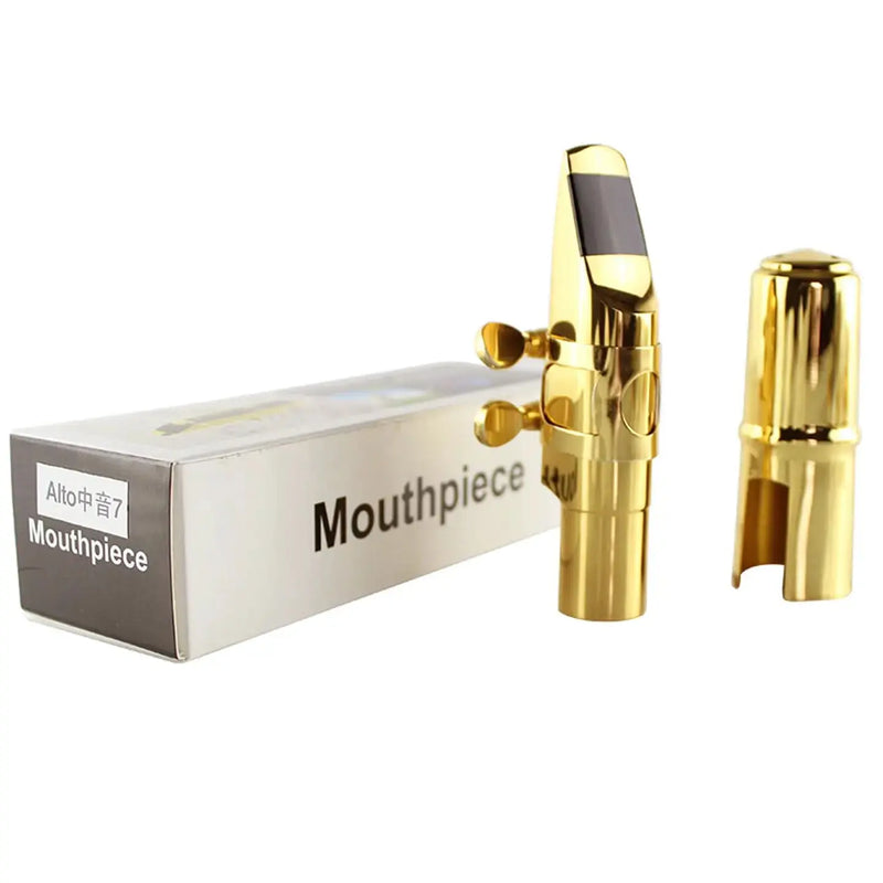 Metal Saxophone Mouthpiece for Soprano Alto Tenor Sax - alto/tenor saxophone for jazz band and student musicians