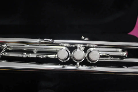 Yellow Brass Xeno Trumpet Professional Bb Silver-Plated5