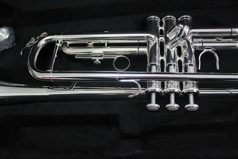 Yellow Brass Xeno Trumpet Professional Bb Silver-Plated8