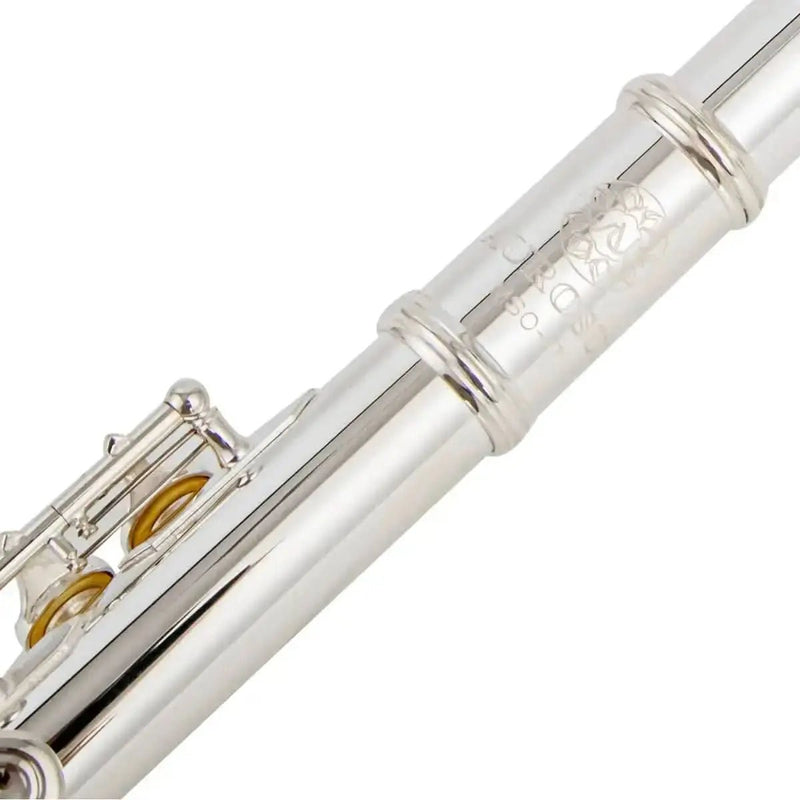Student 17 - Key Open Hole Flute, Silver Plated, B Foot, Offset G, E - Mechanism - Aurosus InstrumentStudent 17 - Key Open Hole Flute, Silver Plated, B Foot, Offset G, E - Mechanism