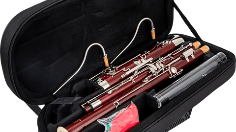 Student Bassoon Full German System with High D Key and German Bell1
