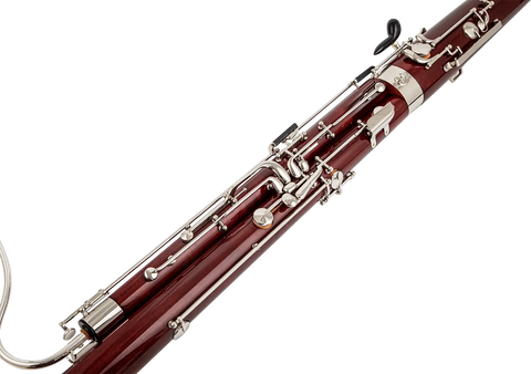 Student Bassoon Full German System with High D Key and German Bell12