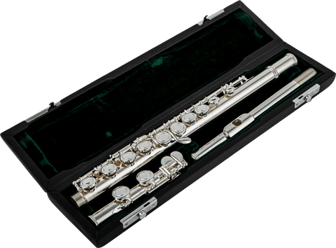 Student Silver - Plated Cupronickel Flute - 16 Closed Holes, Key of C - Aurosus InstrumentStudent Silver - Plated Cupronickel Flute - 16 Closed Holes, Key of C