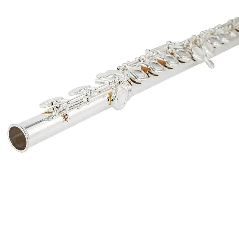 Student Silver - Plated Cupronickel Flute - 16 Closed Holes, Key of C - Aurosus InstrumentStudent Silver - Plated Cupronickel Flute - 16 Closed Holes, Key of C