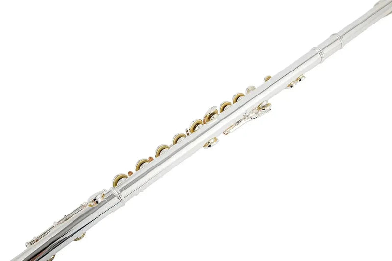 Student Silver - Plated Cupronickel Flute - 16 Closed Holes, Key of C - Aurosus InstrumentStudent Silver - Plated Cupronickel Flute - 16 Closed Holes, Key of C
