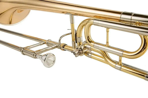 TB - 680 Bb/F tenor trombone with Gold Brass Bell and Nickel Silver Slide - Aurosus InstrumentTB - 680 Bb/F tenor trombone with Gold Brass Bell and Nickel Silver Slide