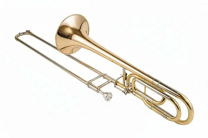 TB - 680 Bb/F tenor trombone with Gold Brass Bell and Nickel Silver Slide - Aurosus InstrumentTB - 680 Bb/F tenor trombone with Gold Brass Bell and Nickel Silver Slide