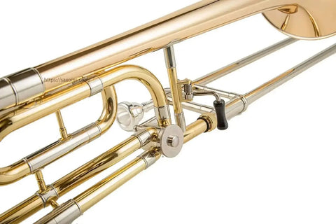 TB - 680 Bb/F tenor trombone with Gold Brass Bell and Nickel Silver Slide - Aurosus InstrumentTB - 680 Bb/F tenor trombone with Gold Brass Bell and Nickel Silver Slide