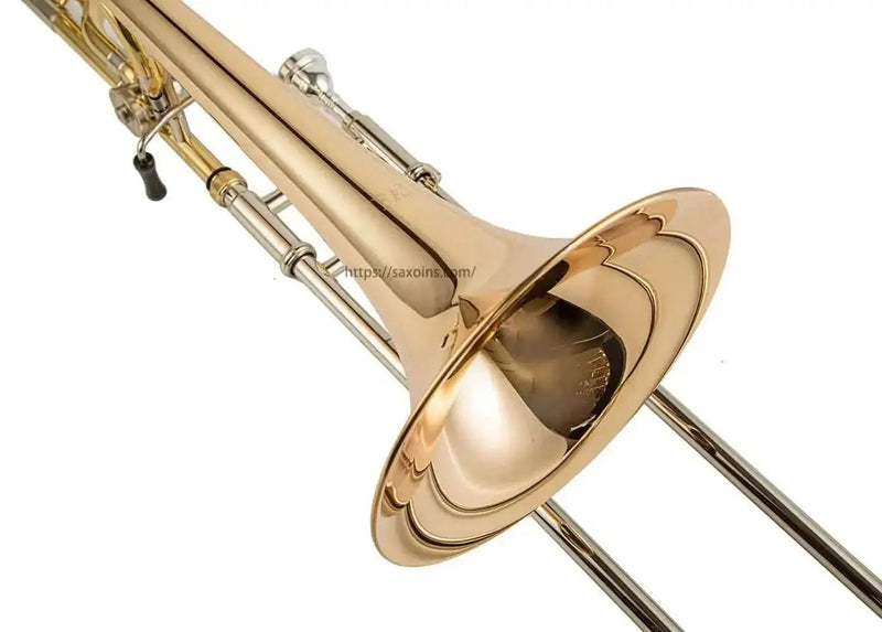 TB - 680 Bb/F tenor trombone with Gold Brass Bell and Nickel Silver Slide - Aurosus InstrumentTB - 680 Bb/F tenor trombone with Gold Brass Bell and Nickel Silver Slide