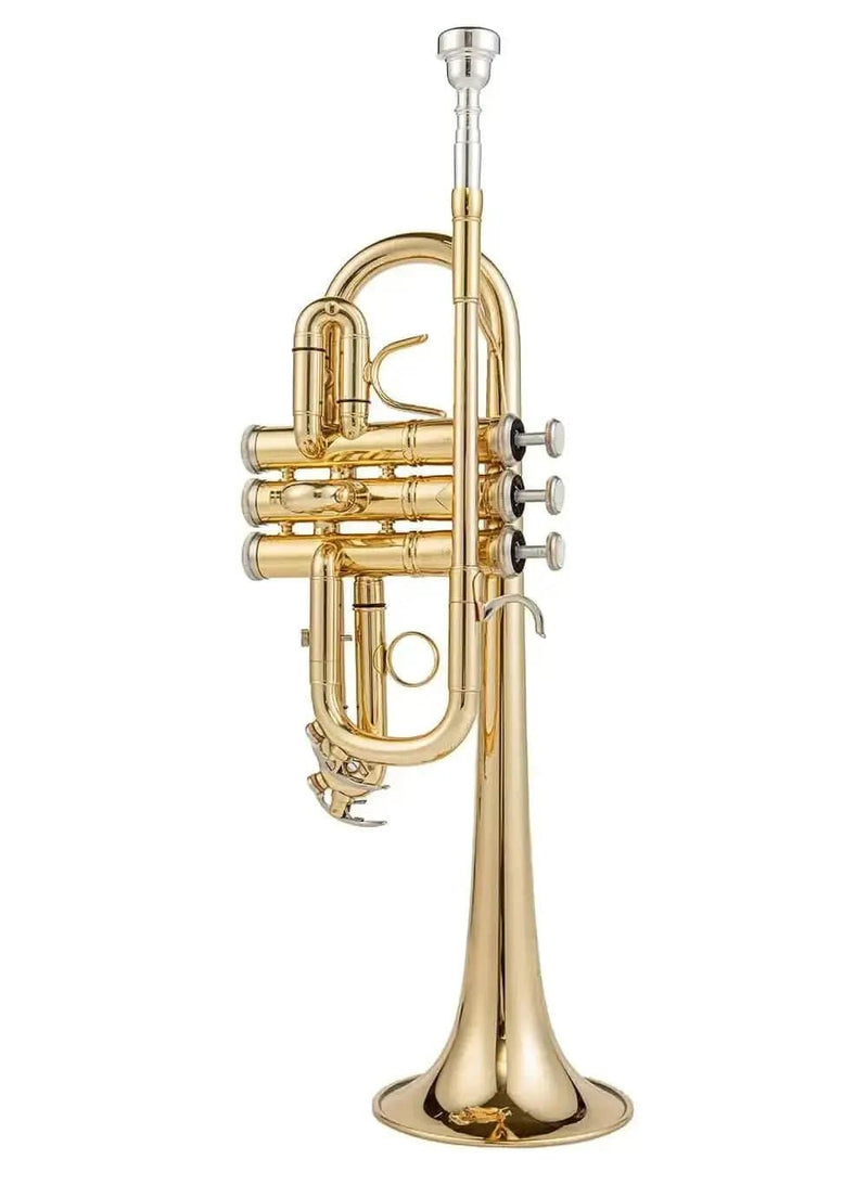 TR-6338 Eb/D Student Trumpet with Mouthpiece brass trumpets - high quality trumpet for student and professional musicians