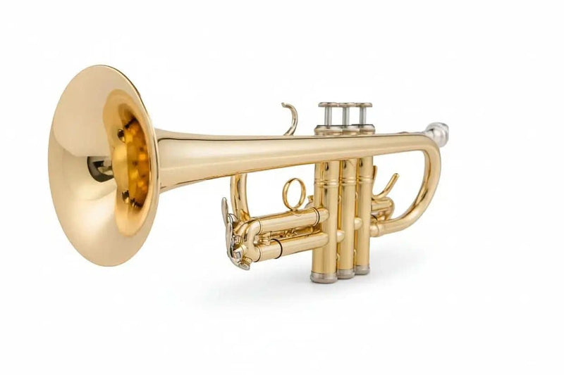 TR-6338 Eb/D Student Trumpet with Mouthpiece brass trumpets - high quality trumpet for student and professional musicians