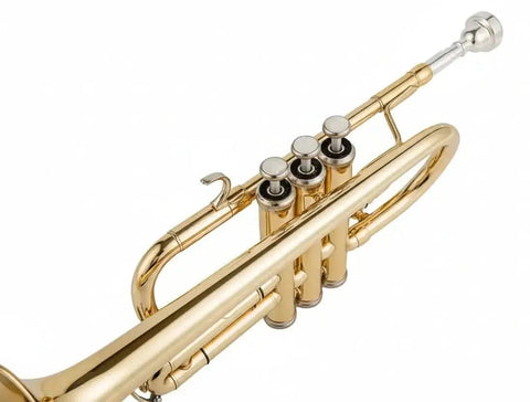 TR-6338 Eb/D Student Trumpet with Mouthpiece brass trumpets - high quality trumpet for student and professional musicians