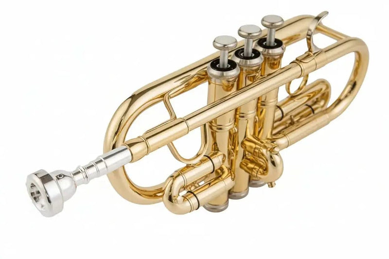 TR-6338 Eb/D Student Trumpet with Mouthpiece brass trumpets - high quality trumpet for student and professional musicians