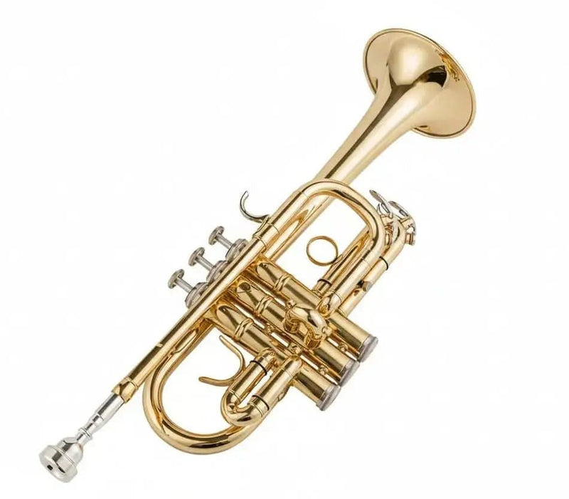 TR-6338 Eb/D Student Trumpet with Mouthpiece brass trumpets - high quality trumpet for student and professional musicians