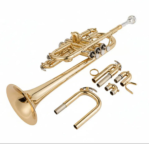 TR-6338 Eb/D Student Trumpet with Mouthpiece brass trumpets JP