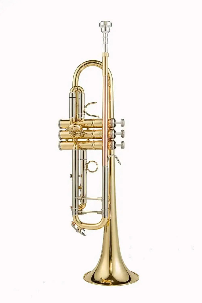 TR - 8333 Bb Trumpet – Yellow Brass Bell, 11.65mm Bore, Clear Lacquer, Student - Friendly - Aurosus InstrumentTR - 8333 Bb Trumpet – Yellow Brass Bell, 11.65mm Bore, Clear Lacquer, Student - Friendly