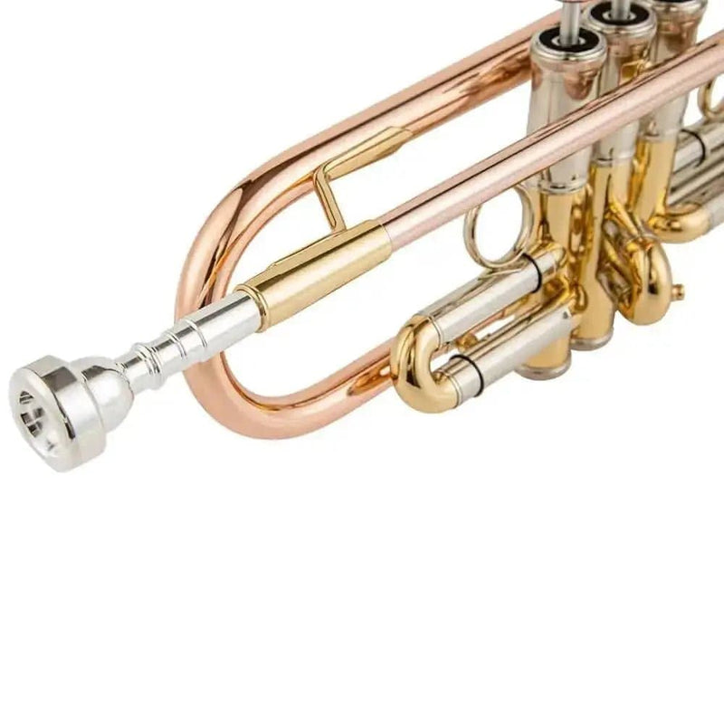 Aurosus TR200 Bb Trumpet – Rose Lacquer Finish, Monel Pistons, Student Brass Instrument 1321