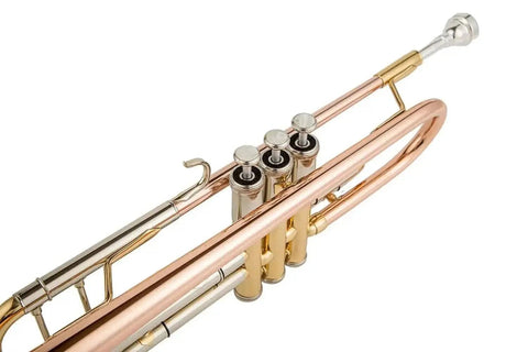 Aurosus TR200 Bb Trumpet – Rose Lacquer Finish, Monel Pistons, Student Brass Instrument 1987