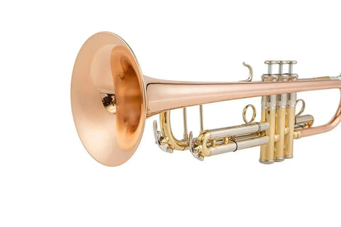 Aurosus TR200 Bb Trumpet – Rose Lacquer Finish, Monel Pistons, Student Brass Instrument 1986