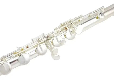 Aurosus Student Flute valves and keys detail