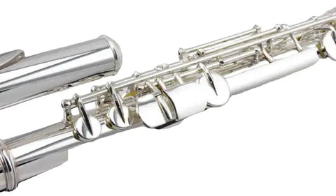 Silver-plated alto flute in G key for students and ensemble performances2