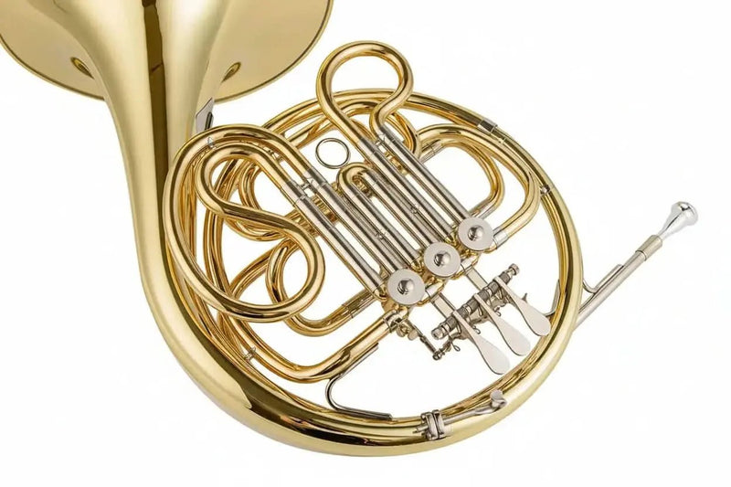 Yellow Brass AAHN-103 Student Single F French Horn - french horn for orchestra and student musicians