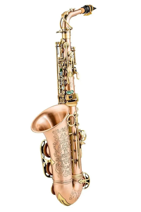 Yellow Brass Eb Alto Saxophone for Beginners Students - Aurosus InstrumentYellow Brass Eb Alto Saxophone for Beginners Students