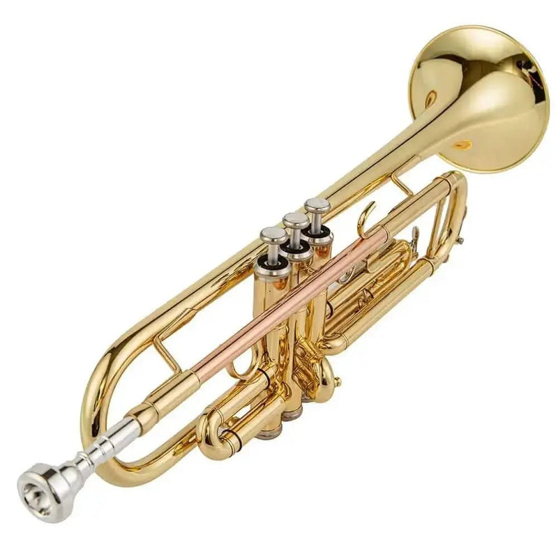 Yellow Brass Student Bb trumpet TR - 6331 Standard for Musicians, High - Quality Instrument - Aurosus InstrumentYellow Brass Student Bb trumpet TR - 6331 Standard for Musicians, High - Quality Instrument