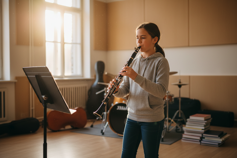 Bb Clarinet 生活场景图
