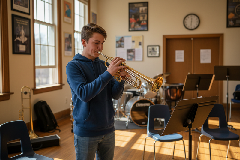 Bb Trumpet 生活场景图