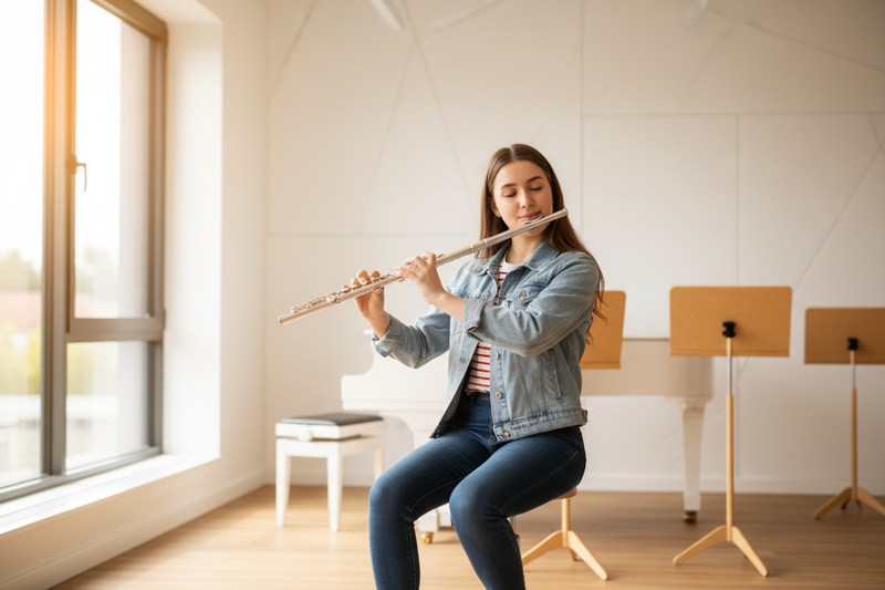 Student Flute 生活场景图